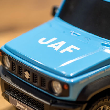 JAFの車型ウェットティッシュケース