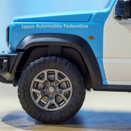 JAFの車型ウェットティッシュケース