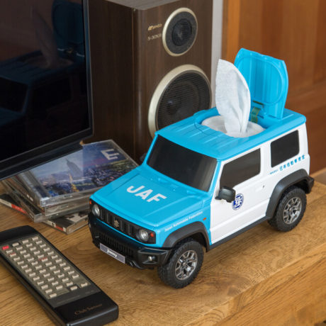 JAFの車型ウェットティッシュケース