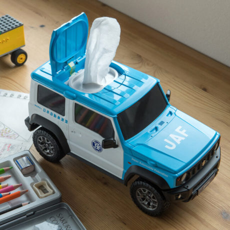 JAFの車型ウェットティッシュケース