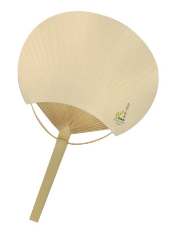 たけのかみ貼り竹うちわ