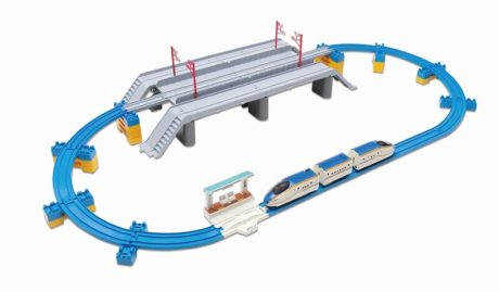 Ｗ７系北陸新幹線かがやき　鉄道道路併用橋セット