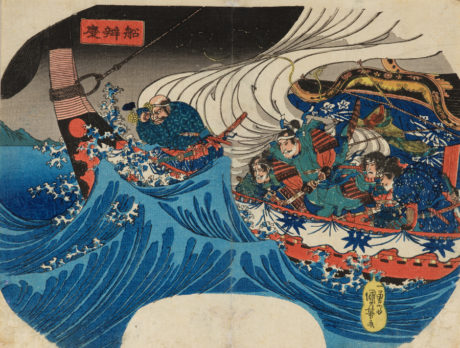 国芳の団扇絵　―猫と歌舞伎とチャキチャキ娘