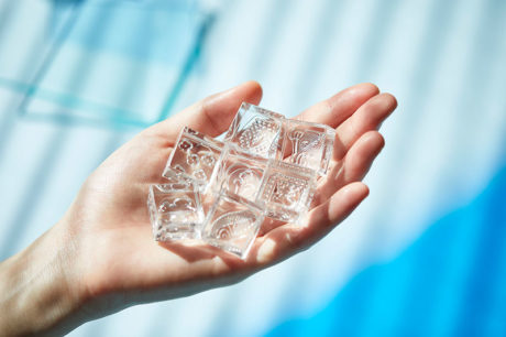 透明スタンプ「氷印(こおりじるし)」