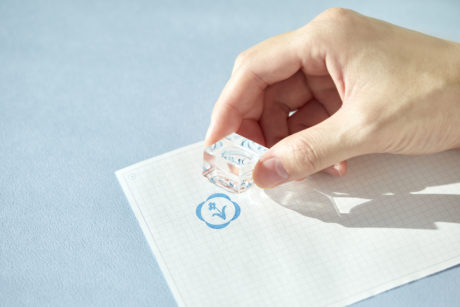 透明スタンプ「氷印(こおりじるし)」