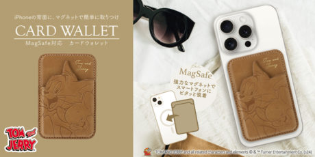 Mag Safe対応カードウォレット　トムとジェリー