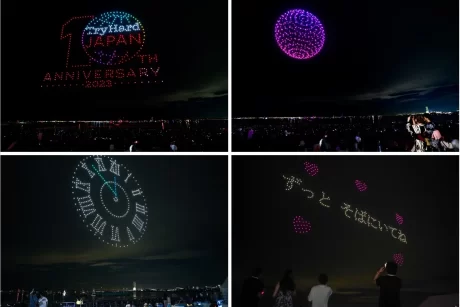 泉州夢花火in泉南でのドローンショー