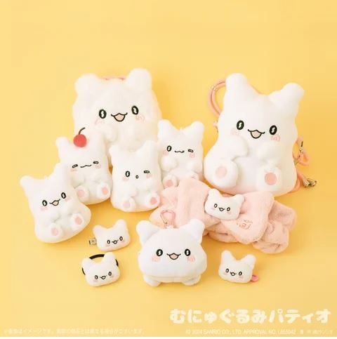 むにゅぐるみパティオ×はなまるおばけ ダイカットシリーズ